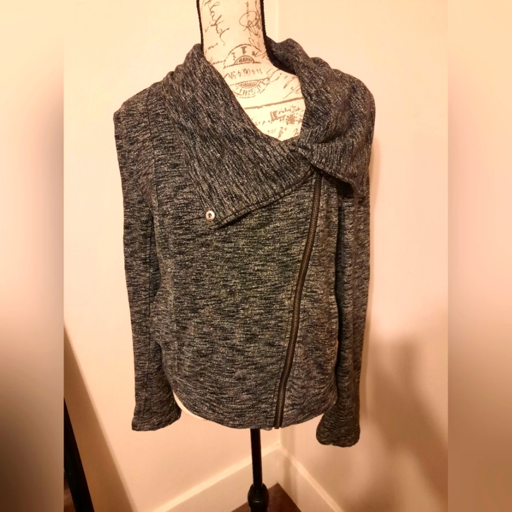 Express Zippered Moto Jacket